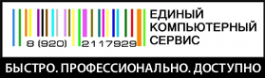 Логотип компании Единый компьютерный сервис