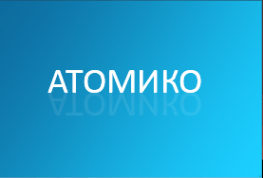 Логотип компании Атомико