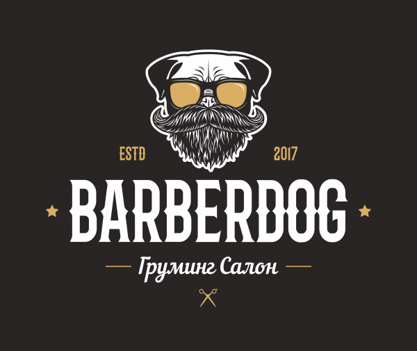 Логотип компании BARBERDOG