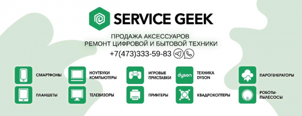 Логотип компании ServiceGeek