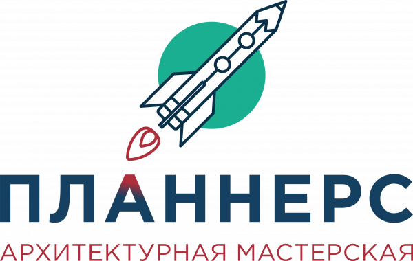Логотип компании Планнерс - проектирование домов в Воронеже